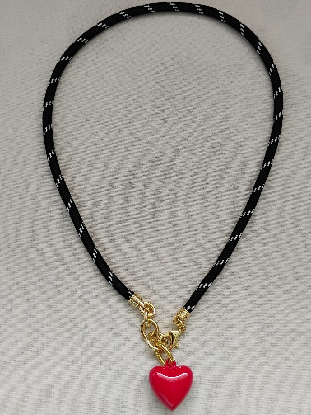 Roxanne Assoulin The Happy Cord Charm Necklace
